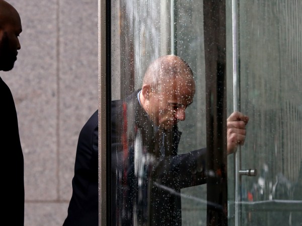 NEW YORK, NY - APRIL 16: Stormy Daniels'  lawyer Michael Avenatti arrives to the Federal Court hearing related to the FBI raid on Michael Cohen's hotel room and office on April 16, 2018 in New York City. (Photo by Yana Paskova/Getty Images)