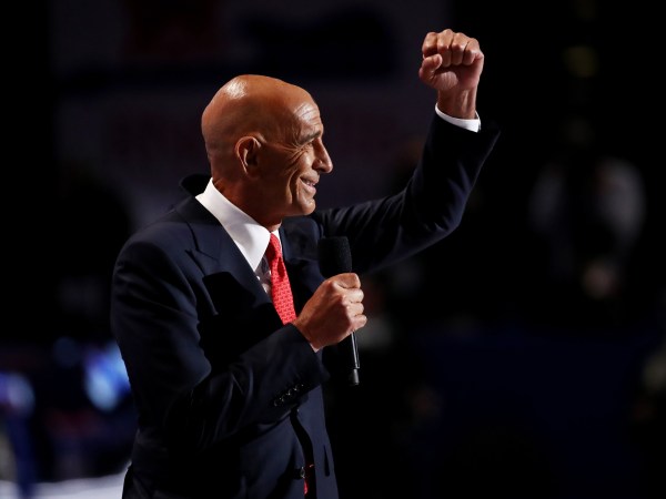 CLEVELAND, OH - JULY 21:  on the fourth day of the Republican National Convention on July 21, 2016 at the Quicken Loans Arena in Cleveland, Ohio. Republican presidential candidate Donald Trump received the number of votes needed to secure the party's nomination. An estimated 50,000 people are expected in Cleveland, including hundreds of protesters and members of the media. The four-day Republican National Convention kicked off on July 18. (Photo by Win McNamee/Getty Images)