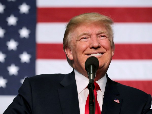 GOLDEN, CO - OCTOBER 29:  Republican presidential nominee Donald Trump addresses a campaign rally in the Rodeo Arena at the Jefferson County Fairgrounds October 29, 2016 in Golden, Colorado. The Federal Bureau of Investigation announced Friday it discovered emails pertinent to the closed investigation of Democratic presidential nominee Hillary Clinton's private email server and are looking to see if they improperly contained classified information. Trump said "I think it's the biggest story since Watergate."  (Photo by Chip Somodevilla/Getty Images)