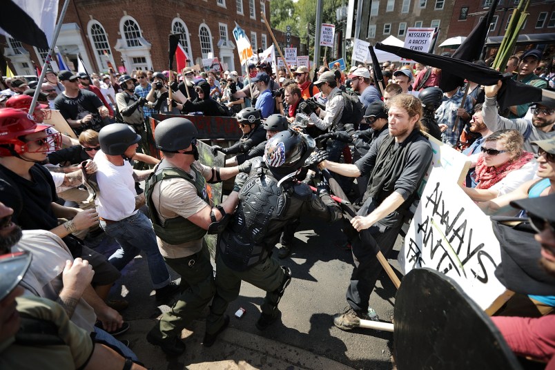 on August 12, 2017 in Charlottesville, Virginia.