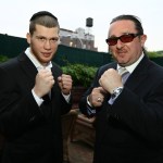 NEW YORK - JUNE 3:  Undefeated junior welterweight boxer Dmitry Salita (L) and honoree businessman Evgeny A. Freidman attend the UJA-Federation of New York's Russian Leadership Division's Charity Ball at The Bowery Hotel June 3, 2009 in New York City.  (Photo by Neilson Barnard/Getty Images)