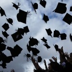Students at the University of Birmingham take part in their degree congregations as they graduate on July 14, 2009 in Birmingham, England. Over 5000 graduates will be donning their robes this week to collect their degrees from The University of Birmingham. A recent survey suggested that there are 48 graduates competing for every job.