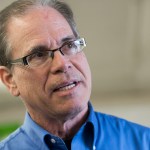 UNITED STATES - APRIL 4: Mike Braun, center, who is running for the Republican nomination for Senate in Indiana, attends the Kosciusko County Republican Fish Fry in Warsaw, Ind., on April 4, 2018. (Photo By Tom Williams/CQ Roll Call)