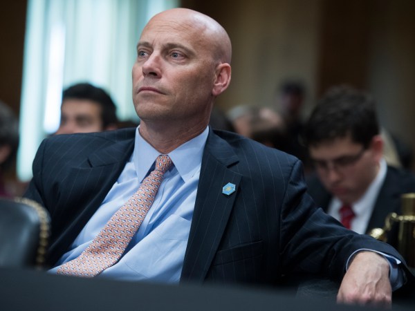 UNITED STATES - APRIL 23: Marc Short, White House legislative affairs director, attends a Senate Foreign Relations committee markup in Dirksen Building on the nomination of Mike Pompeo to be secretary of state on April 23, 2018.  (Photo By Tom Williams/CQ Roll Call)
