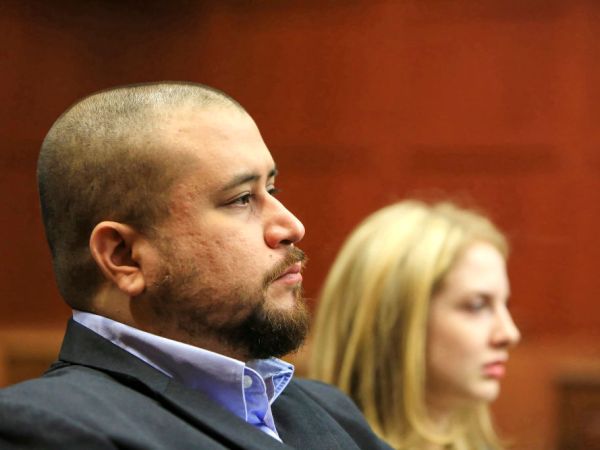 George Zimmerman waits to address the court before the sentencing of Matthew Apperson at the Seminole County Criminal Justice Center on Monday morning, Oct. 17, 2016 in Sanford, Fla. (Jacob Langston/Orlando Sentinel/TNS)