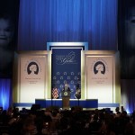 WASHINGTON, DC - MAY 22:  U.S. President Donald Trump speaks during the Susan B. Anthony ListÕs 11th annual Campaign for Life Gala at the National Building Museum May 22, 2018 in Washington, DC. President Trump addressed the annual gala of the anti-abortion group and urged people to vote in the midterm election.  (Photo by Alex Wong/Getty Images)