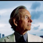 Author Tom Wolfe in his Upper East-Side apartment at 21 E79th St, New York City on October 21 2004