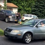 Thirty-year-old Michael Rotondo leaves his parents' house in Camillus, N.Y., around 9:30 a.m. Friday, June 1, 2018, 2 1/2 hours before a court-ordered eviction deadline. Douglass Dowty | ddowty@syracuse.com