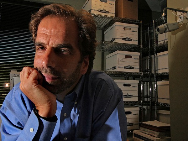 FILE - In this Friday, June 29, 2007, file photo, Dr. Steven Pitt poses in Scottsdale, Ariz. Pitt, a forensic psychiatrist, recently teamed up with the Arizona Humane Society to help the group better understand the mind-set of animal abusers. Authorities say the fatal shootings of two paralegals in a Phoenix suburb are related to the killing of a well-known forensic psychiatrist in Phoenix, and police are investigating if a fourth homicide is related. Scottsdale police Sgt. Hoster says the killings Friday of 48-year-old Veleria Sharp and 49-year-old Laura Anderson are connected to the shooting death a day earlier of Dr. Steven Pitt. The women and Pitt were killed outside their Scottsdale offices. (AP Photo/East Valley Tribune via AP, File)
