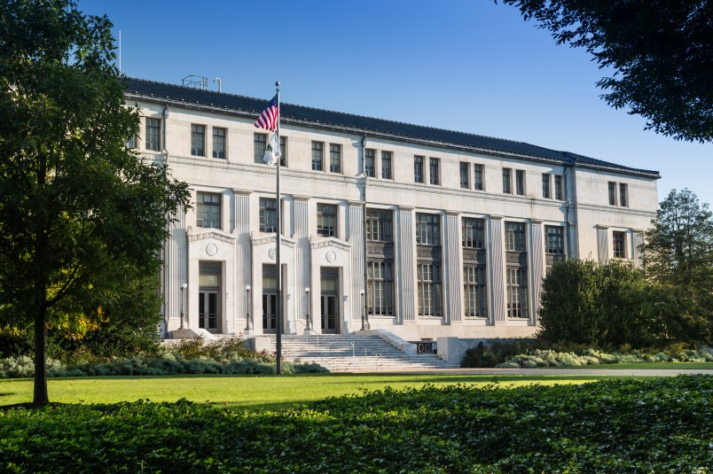 Department of the Interior on the Mall in Washington DC USA
