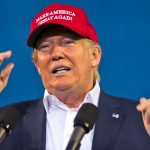 Aug. 21. 2015 Mobile, AL, Republican presidential candidate and business mogul Donald Trump speaks at his campaign pep rally in Ladd Peebles Stadium. Over 20 thousand came to the Ladd-Peebles Stadium to attend Trumps campaign pep rally though 40000 were expected. . People were asked not to bring signs.