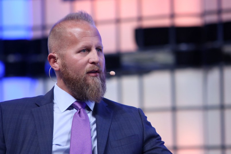 (FILE) - Brad Parscale, Digital Director, Donald J. Trump Presidential Campaign, speaks on the third day of the 7th Web Summit in Lisbon, Portugal, 08 November 2017. Media reports on 27 February 2018 state that US President Donald J. Trump has chosen Brad Parscale to run his campaign to win the 2020 re-election bid. ( Photo by Pedro Fiúza/NurPhoto)