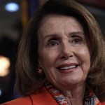 WASHINGTON, DC - APRIL 19:  U.S. House Minority Leader Rep. Nancy Pelosi (D-CA) speaks during her weekly news conference April 19, 2018 on Capitol Hill in Washington, DC. Pelosi held a news conference to answer questions from members of the media.  (Photo by Alex Wong/Getty Images)