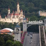 SINGAPORE, SINGAPORE - JUNE 12: U.S President Donald Trump's motorcade departs Sentosa island on June 12, 2018 in Singapore. U.S. President Trump and North Korean leader Kim Jong-un held the historic meeting between leaders of both countries on Tuesday morning in Singapore, carrying hopes to end decades of hostility and the threat of North Korea's nuclear programme. (Photo by Ore Huiying/Getty Images)