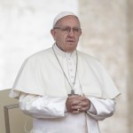 SAINT PETER'S SQUARE, VATICAN CITY, VATICAN - 2018/06/13: Pope Francis leads his Weekly General Audience in St. Peter's Square. (Photo by Giuseppe Ciccia/Pacific Press/LightRocket via Getty Images)