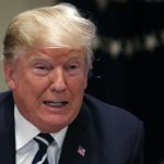 WASHINGTON, DC - JULY 17:  U.S. President Donald Trump talks the media about his meeting with RussianÊVladimir Putin in Helsinki, in the Cabinet Room on July 17, 2018 in Washington, DC. President Trump was holding a meeting with House members of the Ways and Means Committee.  (Photo by Mark Wilson/Getty Images)