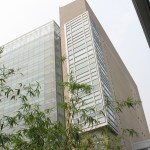 The new U.S. embassy in Beijing, China, shown on August 4, 2008, will be inaugurated by President George W. Bush when he visits for the Olympics. The $434 million building is the second largest U.S. embassy in the world at 500,000 square feet. (Jack Chang/MCT)