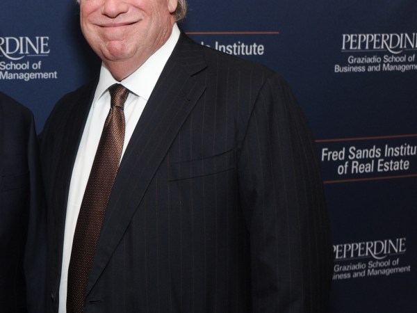 BEVERLY HILLS, CA - JUNE 24:  Fred Sands and Elliot Broidy attend Dedication And Celebration Dinner For The Fred Sands Institute Of Real Estate At Graziadio School, Pepperdine University at the Beverly Wilshire Four Seasons Hotel on June 24, 2015 in Beverly Hills, California.  (Photo by Stefanie Keenan/Getty Images for Pepperdine University)