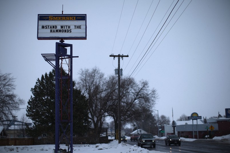 on January 5, 2016 in Burns, Oregon.