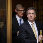 NEW YORK, NY - AUGUST 21: Michael Cohen, President Donald Trump's former personal attorney and fixer, exits federal court, August 21, 2018 in New York City. Cohen reached a plea agreement with prosecutors involving charges of bank fraud, tax fraud and campaign finance violations. (Photo by Drew Angerer/Getty Images)