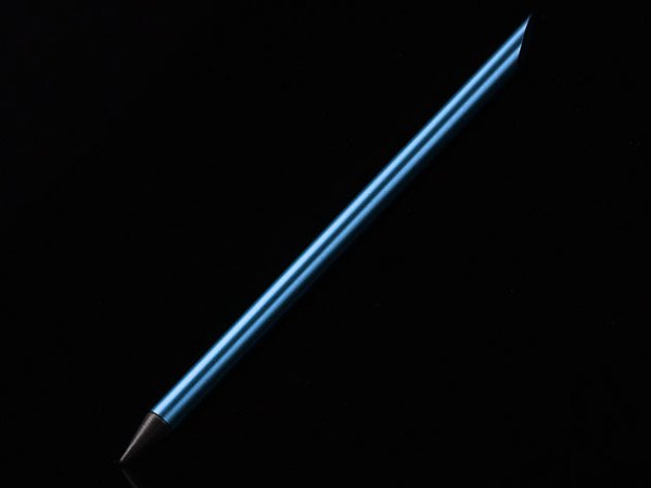 The Omega AXL Metal Pen writes with metal alloy, doesn’t smudge, and will never run out of ink.