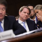 Supreme Court nominee Judge Brett Kavanaugh arrives for testimony before the Senate Judiciary Committee the second day of his Supreme Court confirmation hearing on Capitol Hill September 5, 2018 in Washington, DC. Kavanaugh was nominated by President Donald Trump to fill the vacancy on the court left by retiring Associate Justice Anthony Kennedy.