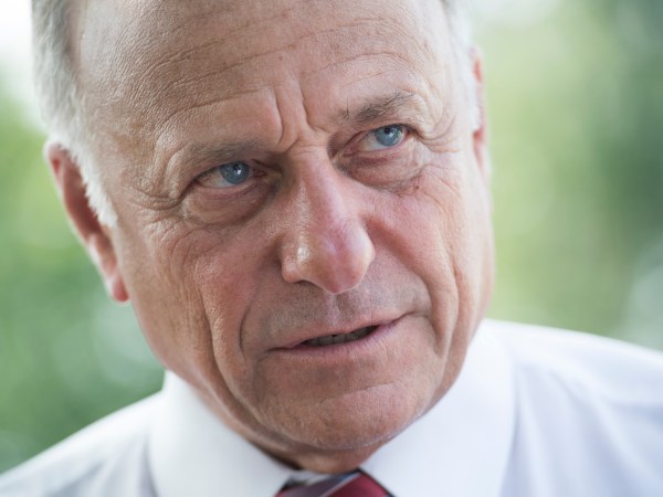 UNITED STATES - SEPTEMBER 07: Rep. Steve King, R-Iowa, attends a rally with Angel Families on the East Front of the Capitol, to highlight crimes committed by illegal immigrants in the U.S., on September 7, 2018. (Photo By Tom Williams/CQ Roll Call)