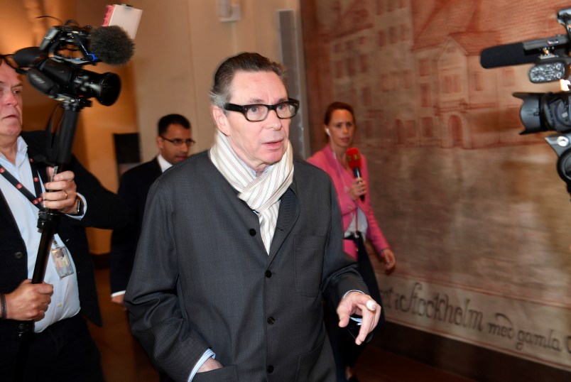 STOCKHOLM 2018-09-19Jean-Claude Arnault arrives to the district court in Stockholm, September 19, 2018. Arnault is suspect for rape, but denies the crime. Photo: Fredrik Sandberg / TT / *** SWEDEN OUT ***