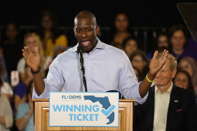 on October 22, 2018 in Tampa, Florida.