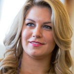 UNITED STATES - JUNE 11: Miss America 2013 Mallory Hagan attends a briefing in the Capitol on the Miss America Organization’s education initiatives for young women including Science, Technology, Engineering and Mathematics (STEM) education. (Photo By Tom Williams/CQ Roll Call)