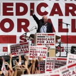 U.S. Sen. Berni Sanders (I-VT) speaks during a health care rally at the  2017 Convention of the California Nurses Association/National Nurses Organizing Committee on September 22, 2017 in San Francisco, California. Sen. Bernie Sanders addressed the California Nurses Association about his Medicare for All Act of 2017 bill.