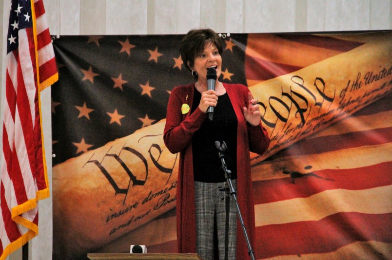 /// Yvette Herrell: Congressional District 2 Republican candidate Yvette Herrell talks to supporters Tuesday at the Republican Party of Otero County watch party.Herrell 2: Yvette Herrell talks to supporters at the Republican Party of Otero County 2018 midterm election watch party Tuesday. Herrell said she wanted her supporters to rest easy because she will not vote for Democrat Nancy Pelosi as the Speaker of the House.Duane BarbatiEditor[cid:image001.png@01D20434.E67ABE60]Mobile: 575.551.1540Office: 575.437.7120 ext 7134dbarbati@alamogordonews.comAlamogordonews.com[cid:image006.jpg@01D20437.60B73EE0] [cid:image007.jpg@01D20437.60B73EE0]