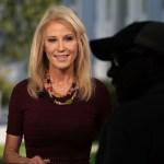 WASHINGTON, DC - OCTOBER 03:  Counselor to U.S. President Donald Trump Kellyanne Conway participates in a TV interview October 3, 2018 at the White House in Washington, DC. New York State tax officials are reviewing fraud allegations the New York Times has reported on tax schemes TrumpÕs father had committed in order to transfer millions of dollars to his children without paying the appropriate taxes.  (Photo by Alex Wong/Getty Images) *** Local Caption *** Kellyanne Conway