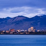 ANCHORAGE, ALASKA, UNITED STATES - 2009/06/18: Skyline of Anchorage. (Photo by John Greim/LightRocket via Getty Images)