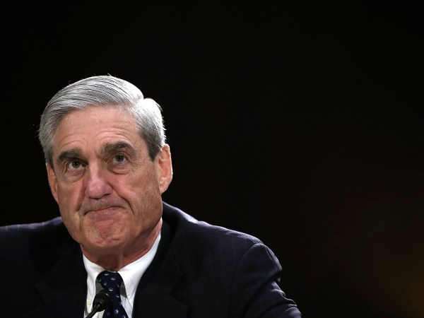 WASHINGTON, DC - JUNE 19:   Federal Bureau of Investigation (FBI) Director Robert Mueller testifies during a hearing before the Senate Judiciary Committee June 19, 2013 on Capitol Hill in Washington, DC. Mueller confirmed that the FBI uses drones for domestic surveillance during the hearing on FBI oversight.  (Photo by Alex Wong/Getty Images)