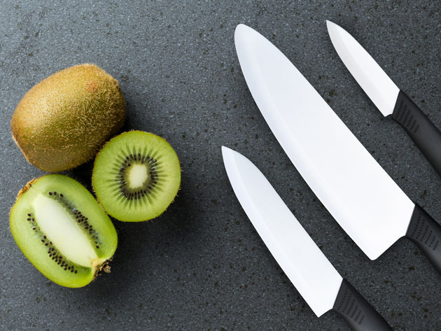 These super-sharp knives are a great gift for amateur cooks and dedicated home chefs.