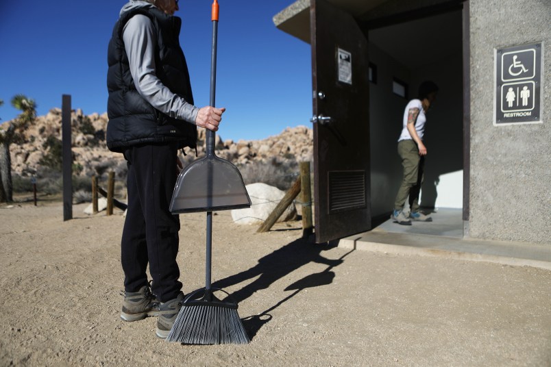 JOSHUA TREE NATIONAL PARK, CA - JANUARY 04: