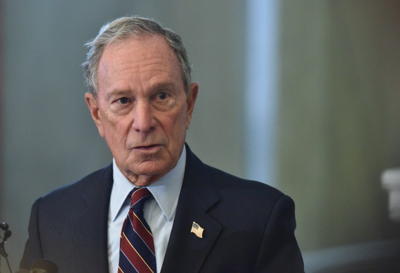 ANNAPOLIS, MD – JANUARY 22: Former New York Mayor Michael Bloomberg visits Maryland Lawmakers in Annapolis on January 22, 2019. Bloomberg talked with the media inside the State House.(Photo by Marvin Joseph/The Washington Post)