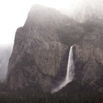 Yosemite aficionados come during the spring thaw to enjoy the splendor of Bridalveil Fall. The spring thaw takes place throughout the 400-mile Sierra Nevada, but it is most striking in Yosemite Valley. (John Walker/ Fresno Bee/MCT)