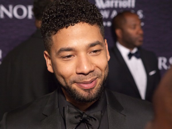WASHINGTON, D.C. — On Saturday, March 5 at the Warner Theater, performer and one of the stars of "Empire" Jussie Smollett, on the red carpet for BET Honors.  (Photo by Cheriss May/NurPhoto)