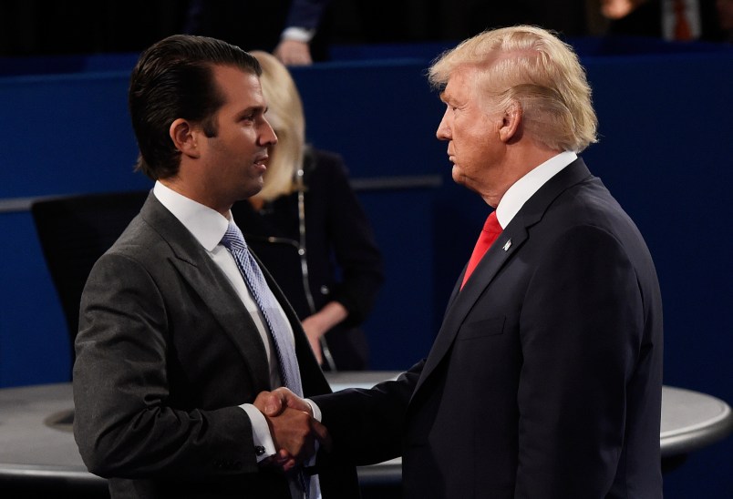 during the town hall debate at Washington University on October 9, 2016 in St Louis, Missouri. This is the second of three presidential debates scheduled prior to the November 8th election.