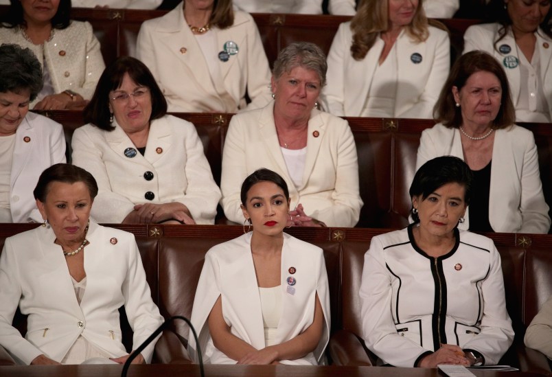 delivers the State of the Union address in the chamber of the U.S. House of Representatives on February 5, 2019 in Washington, DC. President Trump's second State of the Union address was postponed one week due to the partial government shutdown.