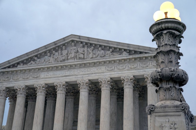 The Supreme Court is seen in Washington, Monday, Jan. 7, 2019. (AP Photo/J. Scott Applewhite)