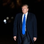 United States President Donald J. Trump returns to the White House in Washington, DC, February 28, 2019 after meeting with North Korea's leader Kim Jong-un in Vietnam. Credit: Chris Kleponis / Pool via CNP