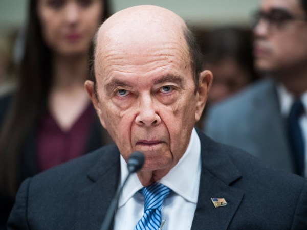 UNITED STATES - MARCH 14: Commerce Secretary Wilbur Ross testifies during a House Oversight and Reform Committee hearing in Rayburn Building discuss preparations for the 2020 Census and citizenship questions on Thursday March 14, 2019. (Photo By Tom Williams/CQ Roll Call)