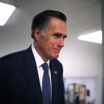 WASHINGTON, DC - MARCH 05: Sen. Mitt Romney (R-UT) heads to the U.S. Capitol for the weekly Republican policy luncheon March 05, 2019 in Washington, DC. With the support of at least four Republicans, the Senate seems poised to approve a resolution of disapproval on President Donald Trump's use of a national emergency declaration to secure the money he wants to build a border wall on the southern border. (Photo by Chip Somodevilla/Getty Images)