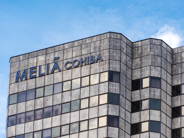HAVANA CITY, HAVANA, CUBA - 2016/02/15: Hotel Cohiba facade or exterior details.The Meliá Cohiba is a 5 star luxury high-rise hotel located in the Vedado district of Havana, Cuba. The hotel opened in 1994, in total it has 401 rooms and 61 suites. The hotel sitting just off the Malecón. (Photo by Roberto Machado Noa/LightRocket via Getty Images)
