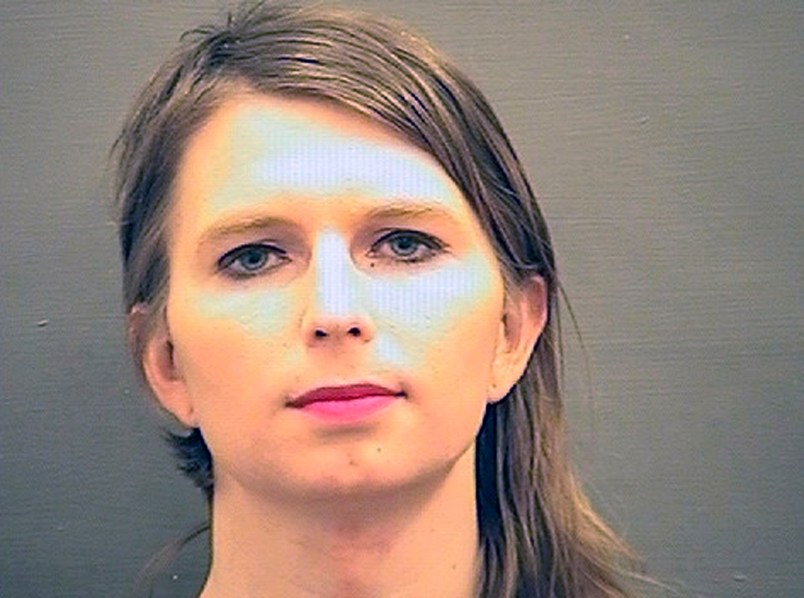 This booking photo provided by the Alexandria Sheriff’s Office, in Virginia, shows Chelsea Manning. On Friday, March 8, 2019, Manning, who served years in prison for leaking one of the largest troves of classified documents in U.S. history, was sent to jail for refusing to testify before a grand jury investigating Wikileaks. (Alexandria Sheriff’s Office via AP)