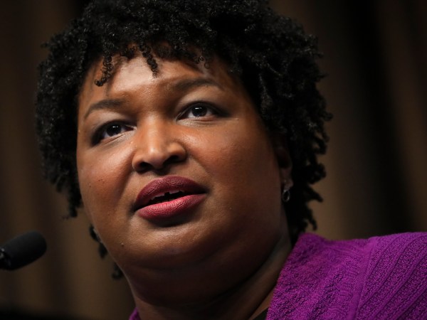 NEW YORK, NY - APRIL 3: Former Georgia Gubernatorial candidate Stacey Abrams speaks at the National Action Network's annual convention, April 3, 2019 in New York City. A dozen 2020 Democratic presidential candidates will speak at the organization's convention this week. Founded by Rev. Al Sharpton in 1991, the National Action Network is one of the most influential African American organizations dedicated to civil rights in America. (Photo by Drew Angerer/Getty Images)