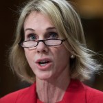 UNITED STATES - JULY 20: Kelly Knight Craft, nominee to be ambassador to Canada, attends her Senate Foreign Relations Committee confirmation hearing in Dirksen Building on July 20, 2017. (Photo By Tom Williams/CQ Roll Call)